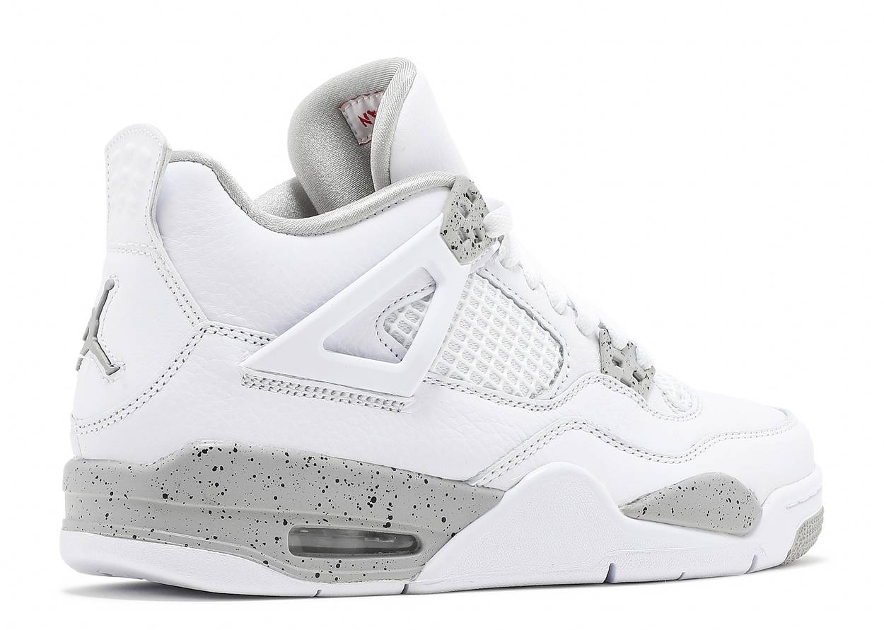 Nike Air Jordan 4 Retro White Oreo 2021 (GS)