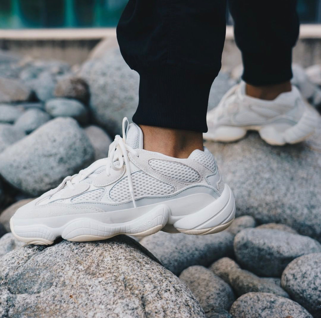 Adidas Yeezy Boost 500 Bone White CREP LDN