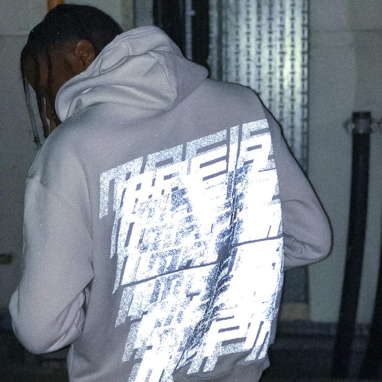 Mafia Szn Motion Hoodie 'Grey Reflective'