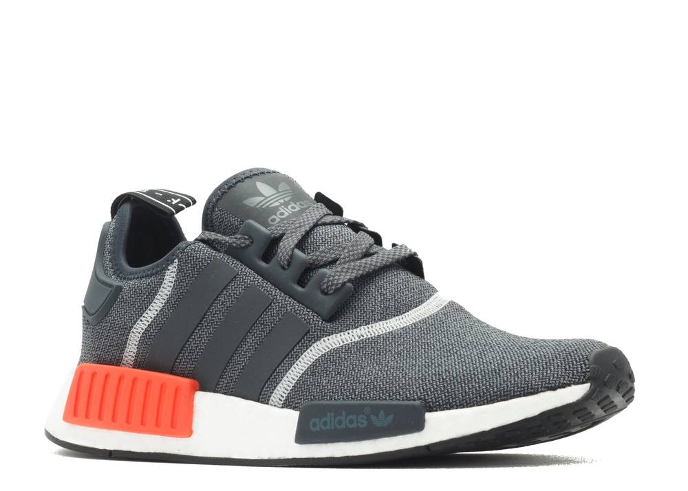 Adidas NMD R1 'Dark Grey/Solar Red'