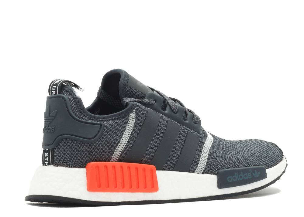 Adidas NMD R1 'Dark Grey/Solar Red'