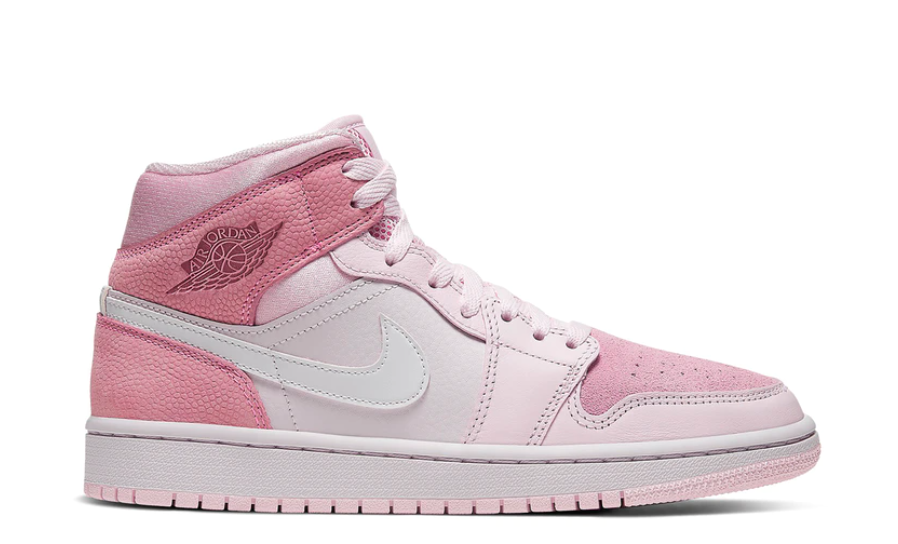 Nike Air Jordan 1 Mid Wmns 'Digital Pink'