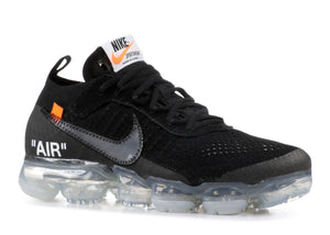 Off-White X Nike Air Vapormax Flyknit 'Black Clear'