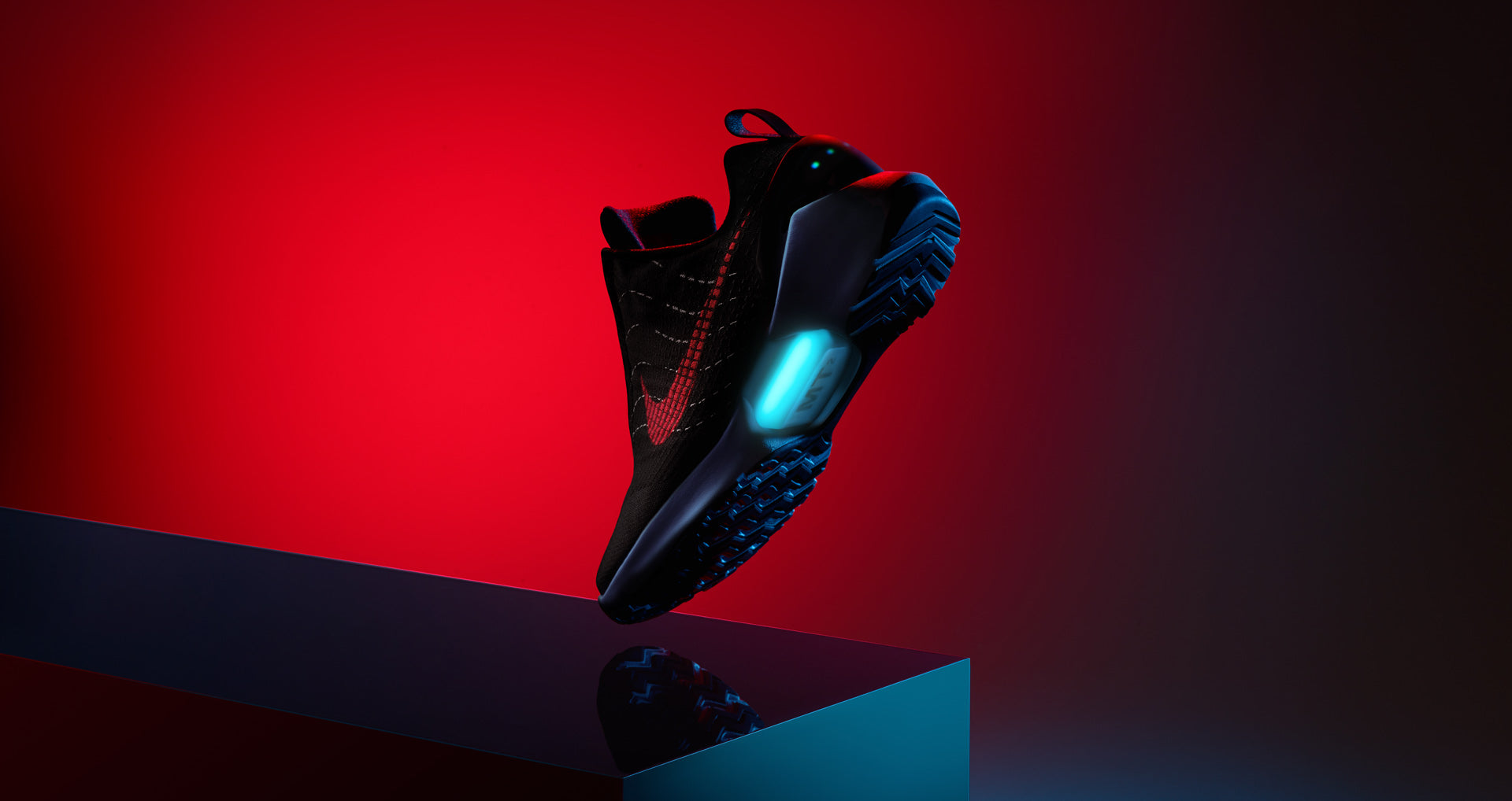 Nike Air Hyper Adapt 1.0 UK 'Black University Red'